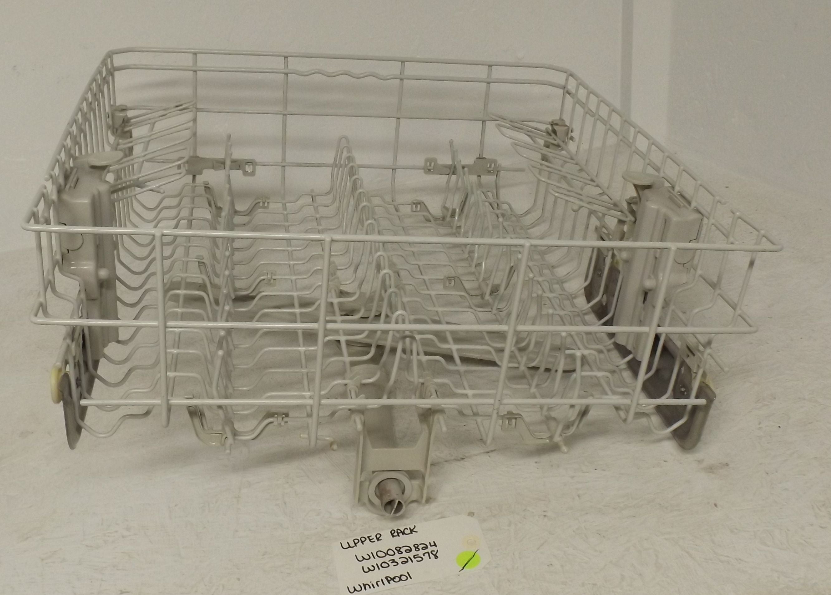 WHIRLPOOL DISHWASHER W10082824 W10321578 UPPER RACK (USED) WHIRLPOOL DISHWASHER W10082824 W10321578 UPPER RACK (USED)